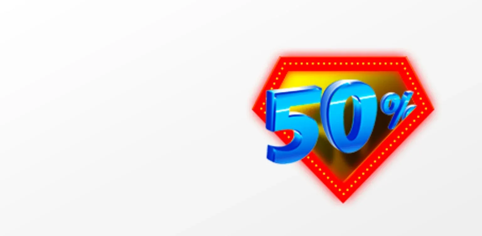 Bonus 50% od czwartej wpłaty
