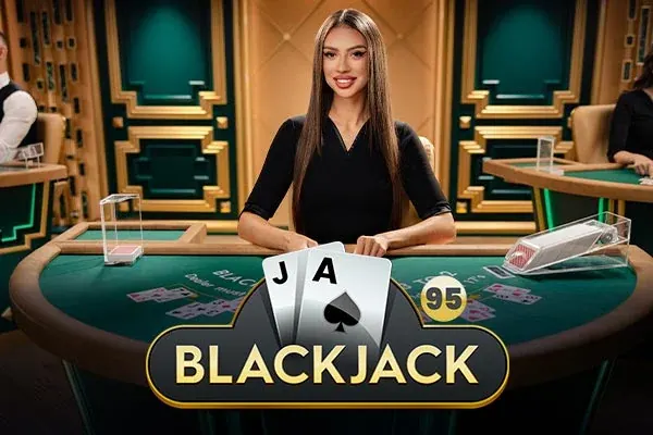 Blackjack 95 w Supercat Casino